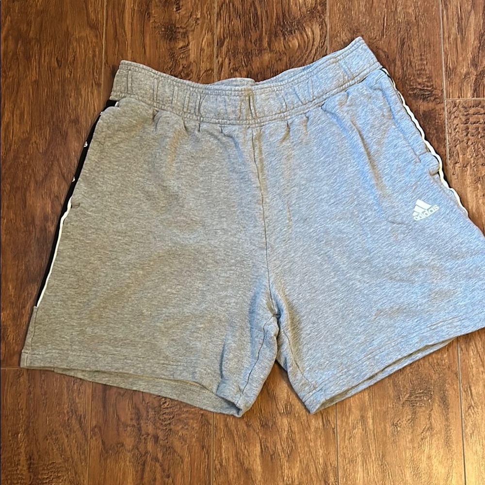 Adidas Gray Athletic Shorts